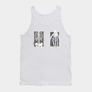 butterflies in the stomach and in the hand on both sides Tank Top